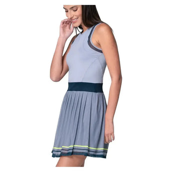 Women's Kinetic Energy Tennis Dress Eclipse-Apparel-Lucky In Love-CD35-82D048-1-Tennis Express