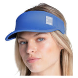 Women's Lucky Logo Stretch Tennis Visor Parisian Blue, Lucky In Love, Tennis Express, CH011-434-1