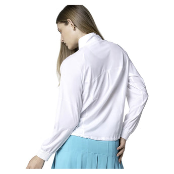 Women's Win It Tennis Jacket White-Apparel-Lucky In Love-CJ19-76C110-1-Tennis Express