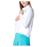 Women's Win It Tennis Jacket White-Apparel-Lucky In Love-CJ19-76C110-3-Tennis Express