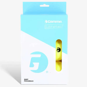 Librarian Foam 3pk Pickleball-Balls-Gamma-CLFPB10-1-Tennis Express