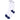 Women's Club Tennis Socks White and Navy