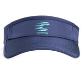 Women's Sporty Tennis Visor Navy,Apparel,Courting,Navy,One Size,Tennis Express,CMSS26VS-SPO-NVYB