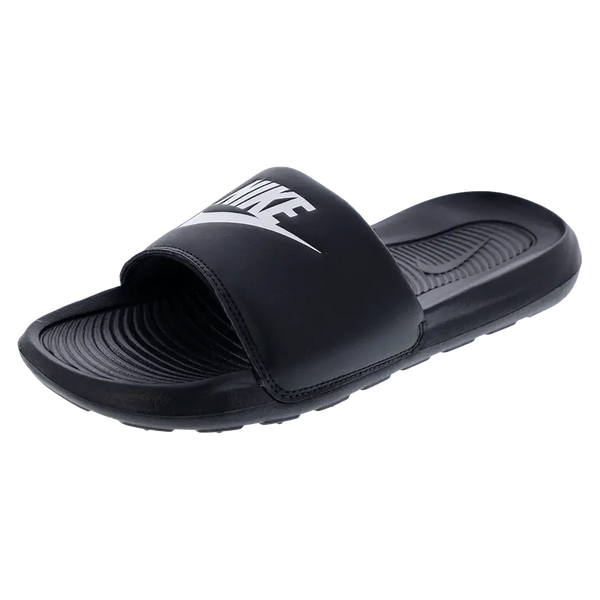 Men's Victori One Slides Black and White-Footwear-Nike-CN9675-002F25copy-Tennis Express