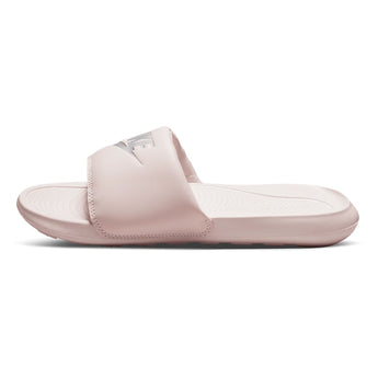 Women`s Victori One Slides Barely Rose and Metallic Silver,Footwear,Nike,,,Tennis Express,CN9677-600-1