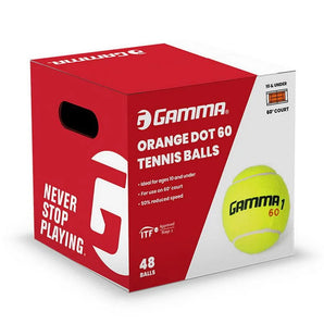 60 Orange Dot Tournament Ball 48pk-Balls-Gamma-COD6011_7adb4f8b-ba14-4b00-ad2d-b8438299a4b2-Tennis Express