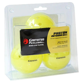 Photon Outdoor Pickleball Ball 3 Pack-Balls-Gamma-COPB3-1-Tennis Express