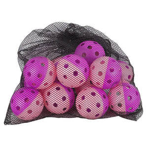 Indoor Pickleball Training Balls Dozen Purple and Pink-Balls-Gamma-COPTT6-10-_4_-1-Tennis Express