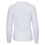 Women's Crew Long Sleeve Tennis Top, Bubble, Tennis Express, CREW-NF7-B-1
