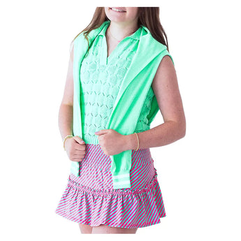 Women's Lawley Tennis Skort Stripes-Apparel-Bubble-, [current_file_name-Tennis Express