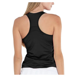 Women's V-Neck Tennis Tank with Bra,Apparel,Lucky In Love,,,Tennis Express,CT60-B-4