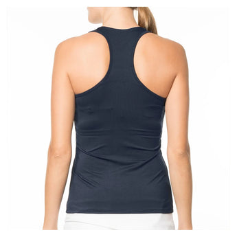 Women's V-Neck Tennis Tank with Bra,Apparel,Lucky In Love,,,Tennis Express,CT60-B-N2