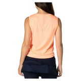 Women's Twist Front Tennis Tank Orange Frost-Apparel-Lucky In Love-CT701-824-3-Tennis Express
