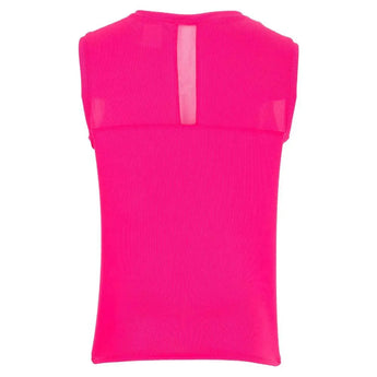 Women's Twist Front Tennis Tank-Apparel-Lucky In Love-CT701-BS21-2-Tennis Express