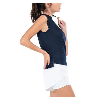 Women's Bring It On Rib Tennis Tank-Apparel-Lucky In Love-CT904-401-2-Tennis Express