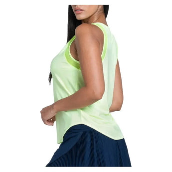 Women's LUV Chill Out Tennis Tank Lemon Frost-Apparel-Lucky In Love-CT909-718S25-1-Tennis Express