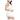 Women's V.I.P. Tennis Tank with Bra White-Apparel-Lucky In Love-CT934-120-2-3-[Sku]-Tennis Express