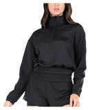 Women's Mock Tennis Pullover-Apparel-Lucky In Love-CT981-BH24-001-3-Tennis Express