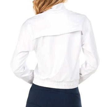 Women's Mock Tennis Pullover-Apparel-Lucky In Love-CT981-F23-W1-Tennis Express