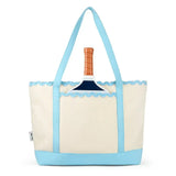 Court to Coast Pickleball Tote Light Blue-Bags-Ame and Lulu-CTC174-Tennis Express