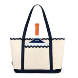 Women's Court To Coast Pickleball Tote Navy-Bags-Ame and Lulu-CTCPT-S25-Tennis Express