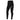 Girls' Sportswear Favorites High-Waisted Leggings Black and White-Apparel-Nike-CU8248-010BF21-1-Tennis Express