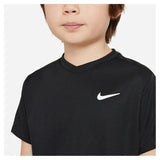 Boys' Court Dri-FIT Victory Short Sleeve Tennis Top-Apparel-Nike-CV7565-010-3-Tennis Express