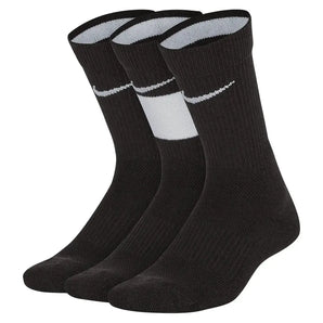 Juniors' Elite Crew Socks 3 Pairs-Socks-Nike-CW6063-010-2-Tennis Express