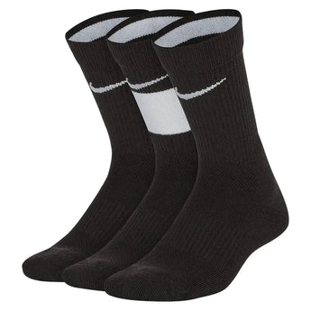 Juniors' Elite Crew Socks 3 Pairs-Socks-Nike-CW6063-010-2-Tennis Express