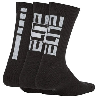 Juniors' Elite Crew Socks 3 Pairs-Socks-Nike-CW6063-010_4-Tennis Express