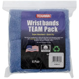 Team Pack Tennis Wristbands 6 Pair-Accessories-Tourna-CWB01copy_8ebf54c8-dad2-4ee3-a536-acb2b8ee31c2-Tennis Express