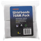 Team Pack Tennis Wristbands 6 Pair-Accessories-Tourna-CWB06copy-Tennis Express