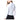Women's Free Play Zip Long Sleeve Tennis Top White-Apparel-Lucky In Love-CX034-110F25-4-Tennis Express