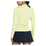 Women's LUV Free Play Zip Long Sleeve Tennis Top Lemon Frost-Apparel-Lucky In Love-CX034-718S25-2-Tennis Express