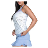 Women's Love Tie Back Tennis Tank Baby Lavender-Apparel-Lucky In Love-CX070-76A580-3-Tennis Express