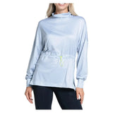 Women's Layer Up Tennis Tunic Heather Grey-Apparel-Lucky In Love-CX072-S49080S25-Tennis Express