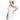 Women's Retro Revival Tennis Tank with Bra White-Apparel-Lucky In Love-CX075-85A110U25-5-Tennis Express