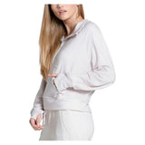 Women's Renew Heather 1/4 Zip Long Sleeve Tennis Top-Apparel-Lucky In Love-CX079-S25-06B201-6-Tennis Express