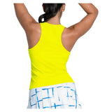 Women's Club House Tennis Tank with Bra Yellow-Apparel-Lucky In Love-CX089-709U25-1-Tennis Express