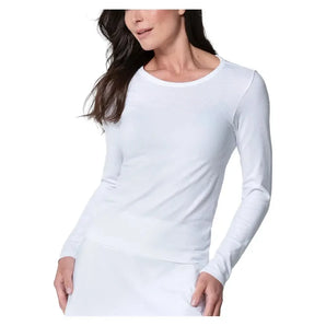 Women's Seamless Long Sleeve Tennis Top-Apparel-Lucky In Love-CX104-110-X-Tennis Express