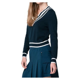 Women's Victory V-Neck Tennis Sweater-Apparel-Lucky In Love-CX105-122-1-Tennis Express