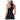 Women's Racer Rib Tennis Tank Black-Apparel-Lucky In Love-CX126-001-1-Tennis Express