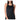 Women's Racer Rib Tennis Tank Black-Apparel-Lucky In Love-CX126-001-Tennis Express