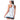 Women's Stripe Hype Tennis Tank with Bra White-Apparel-Lucky In Love-CX130-75D110-23-Tennis Express