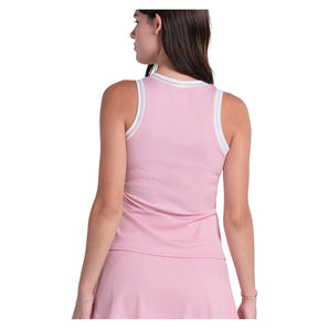 Women's Weave Tennis Tank Paris Pink,Apparel,Lucky In Love,,,Tennis Express,CX142-07F679-2