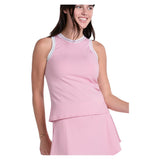 Women's Weave Tennis Tank Paris Pink,Apparel,Lucky In Love,Paris Pink,XS,Tennis Express,CX142-07F679