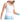 Women's Lavish Stripe Tennis Tank White