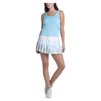 Women's Squared Up Tennis Tank Brusette,Apparel,Lucky In Love,,,Tennis Express,CX153-459-6