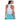 Women's Oasis Stripe Tennis Tank White