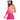 Women's Court Drip Tennis Tank Hot Lava-Apparel-Lucky In Love-CX156-818-3-Tennis Express